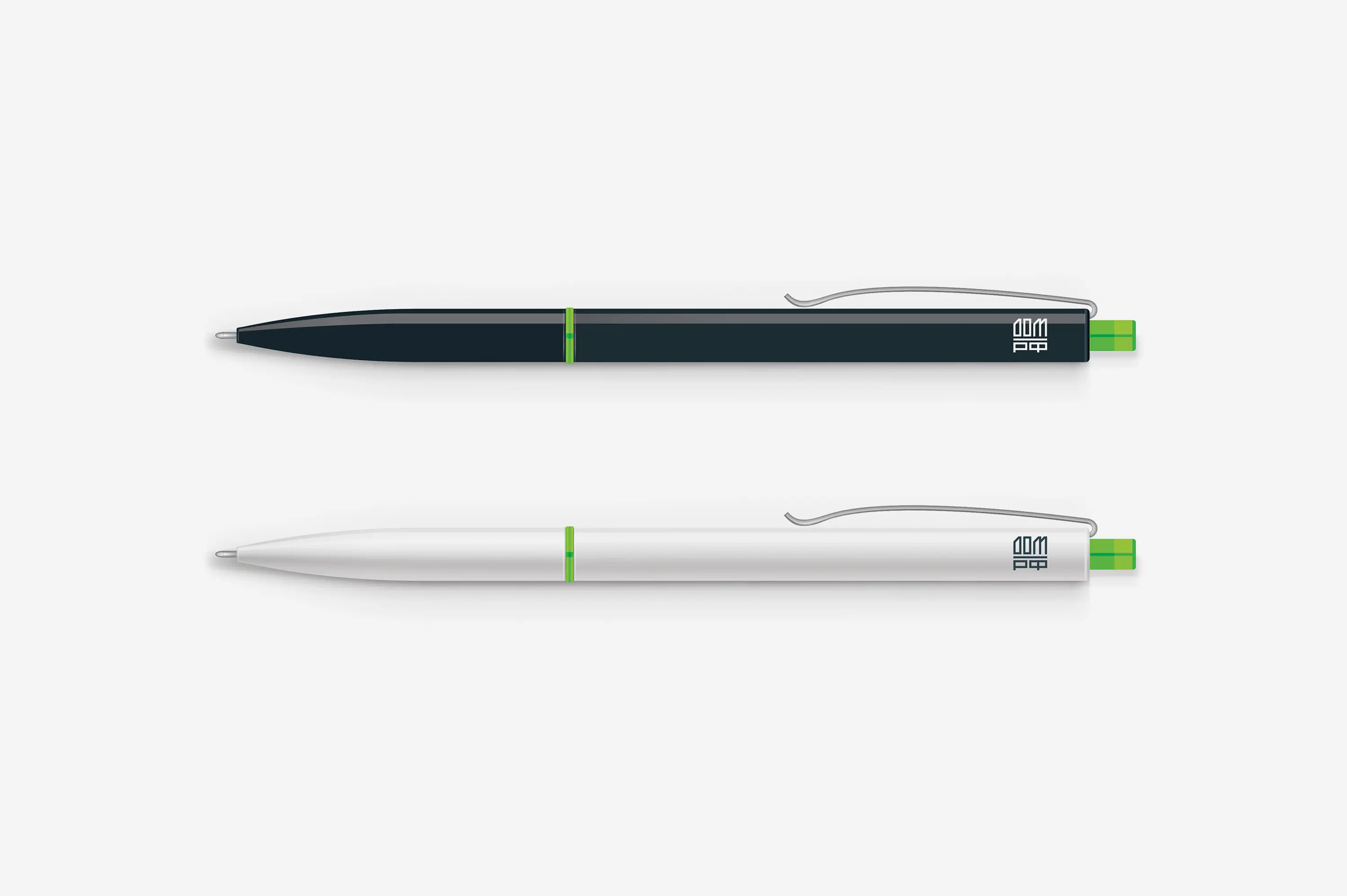 DOM.RF corporate pens – corporate brand identity