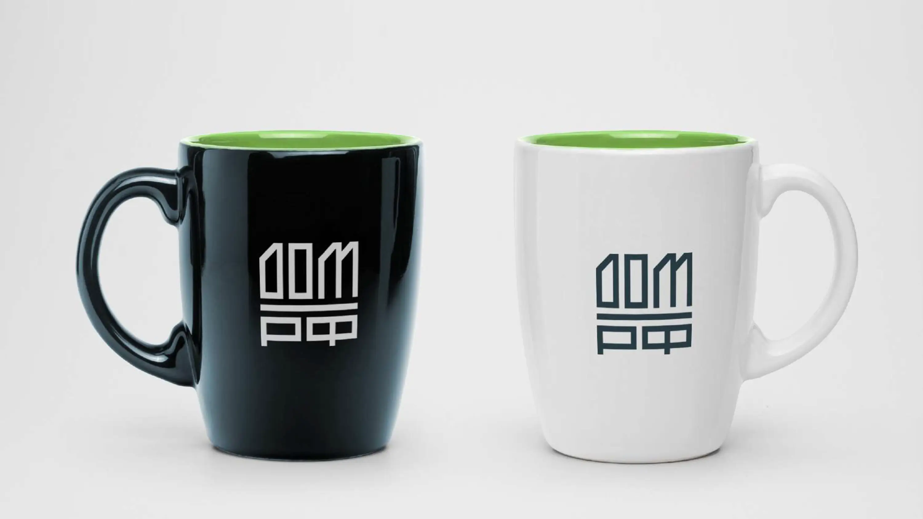 DOM.RF corporate cups – corporate brand identity