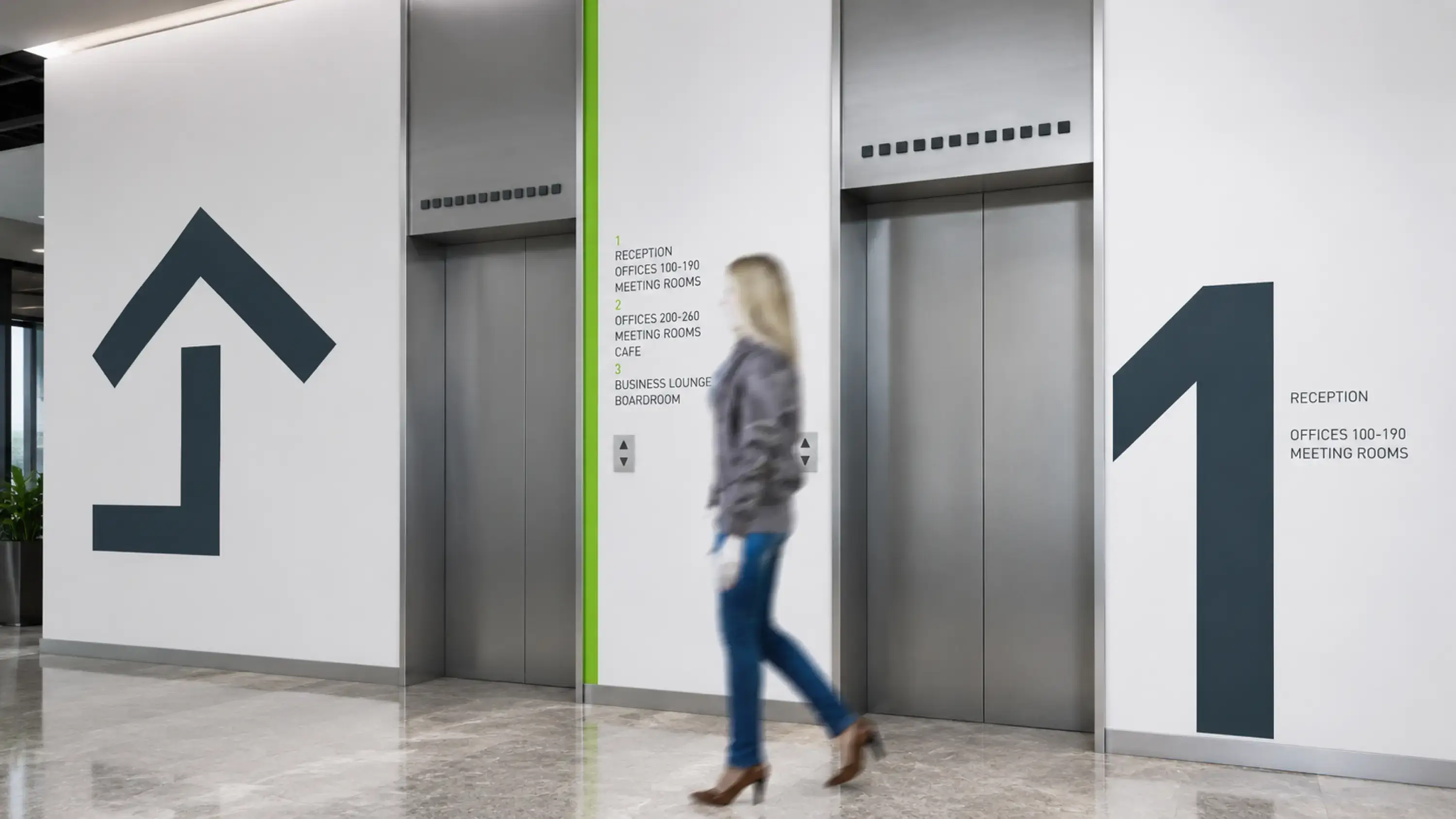 DOM.RF navigation lift – corporate brand identity