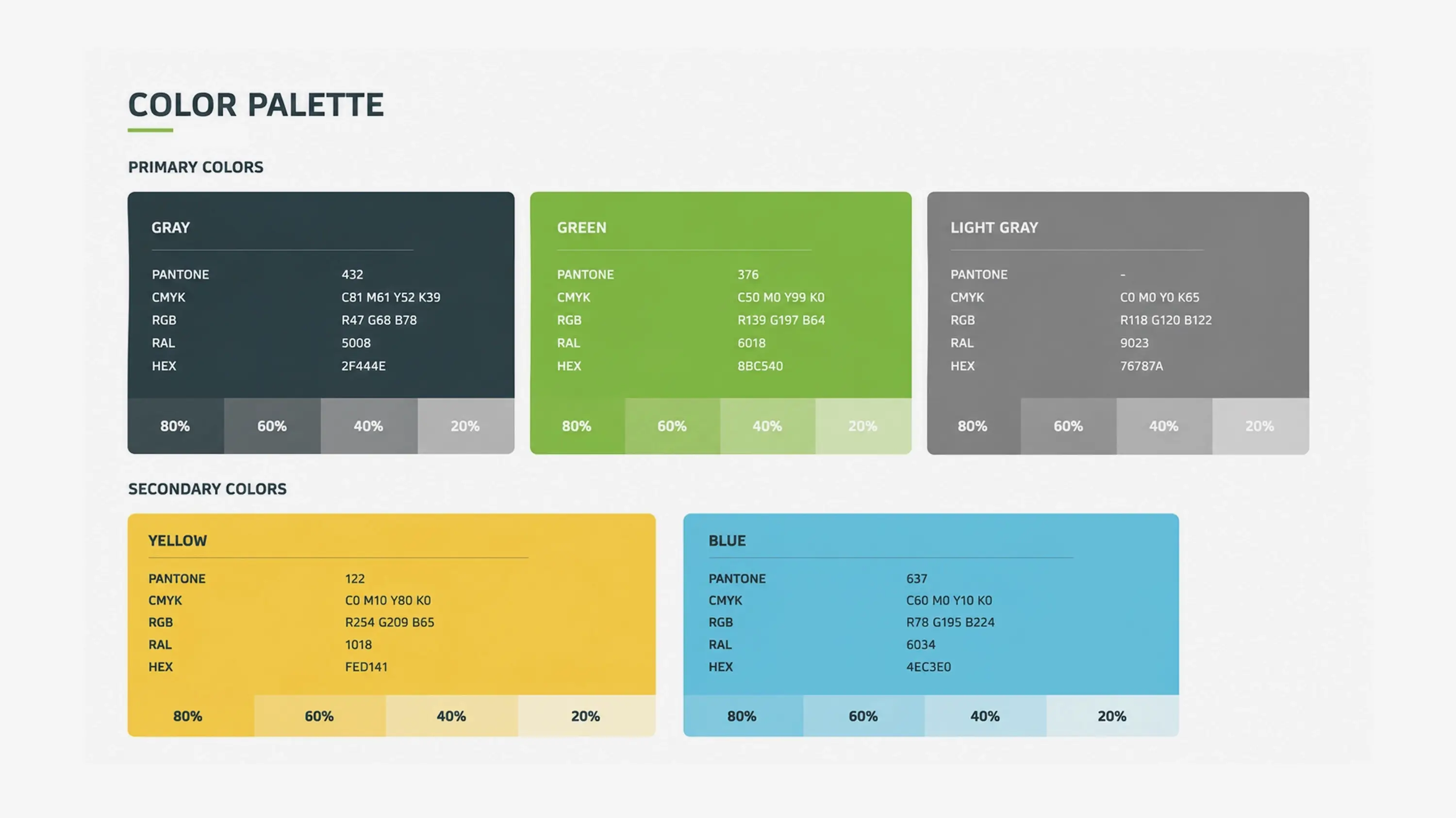 DOM.RF moodboard – corporate identity primary color application