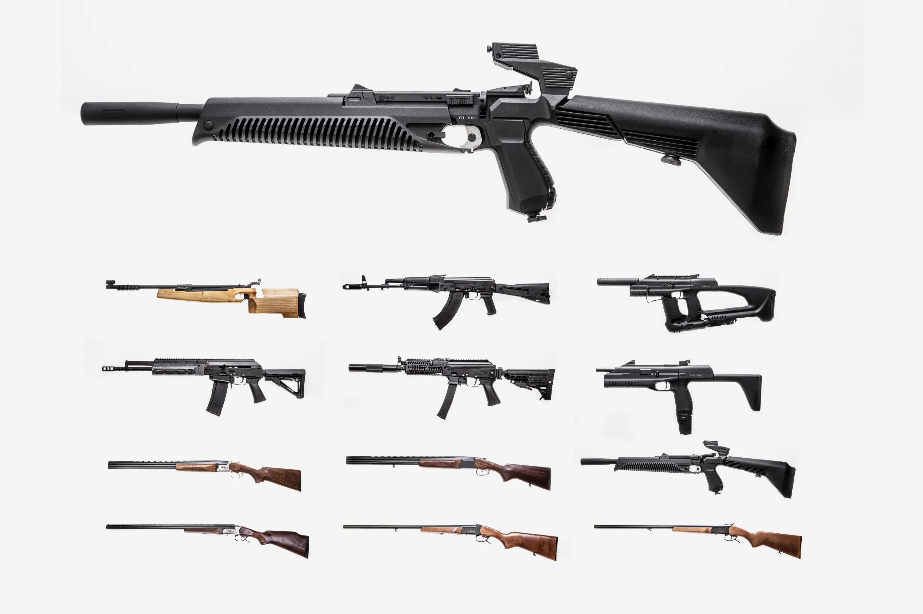 Kalashnikov AK series rifle – product communication with brand identity