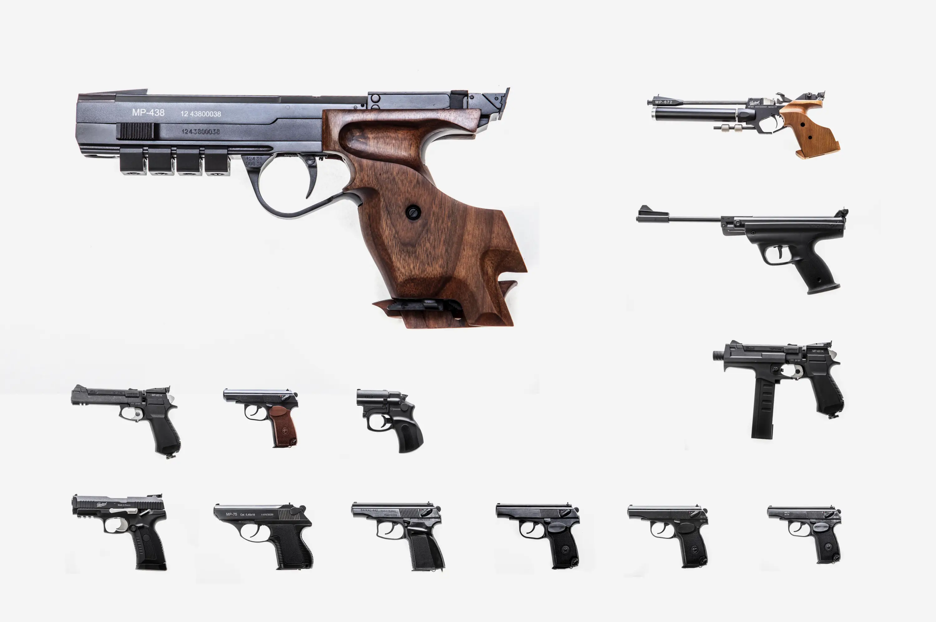 Kalashnikov Group product range – defence and civilian firearms brand identity
