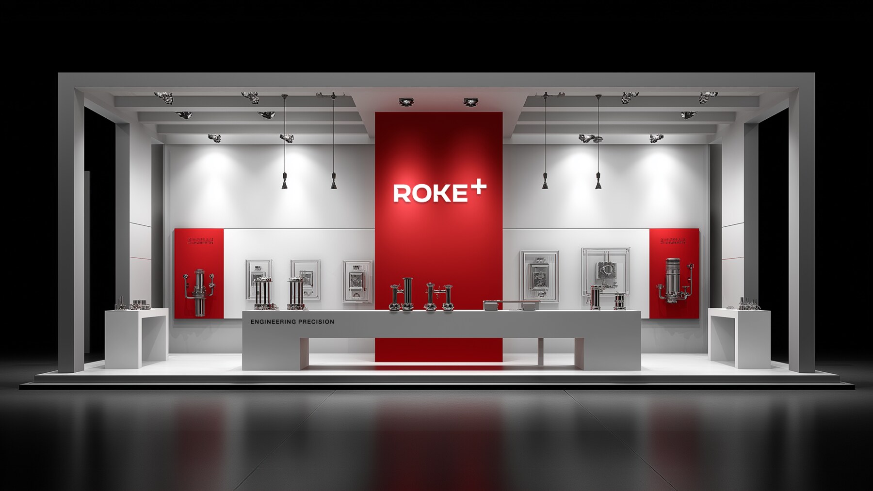 ROKE+ trade-fair exhibition stand