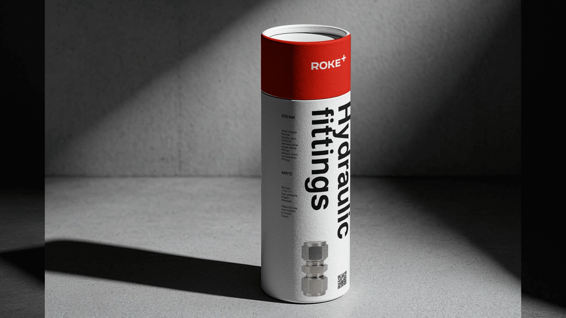 ROKE+ Needle valves packaging