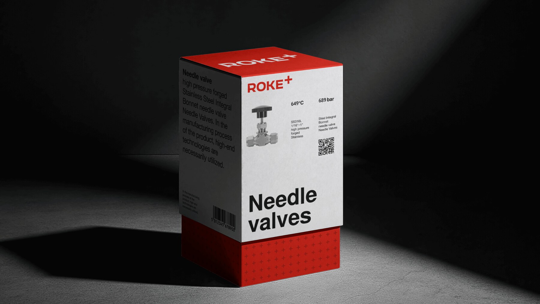 ROKE+ Tube fittings packaging
