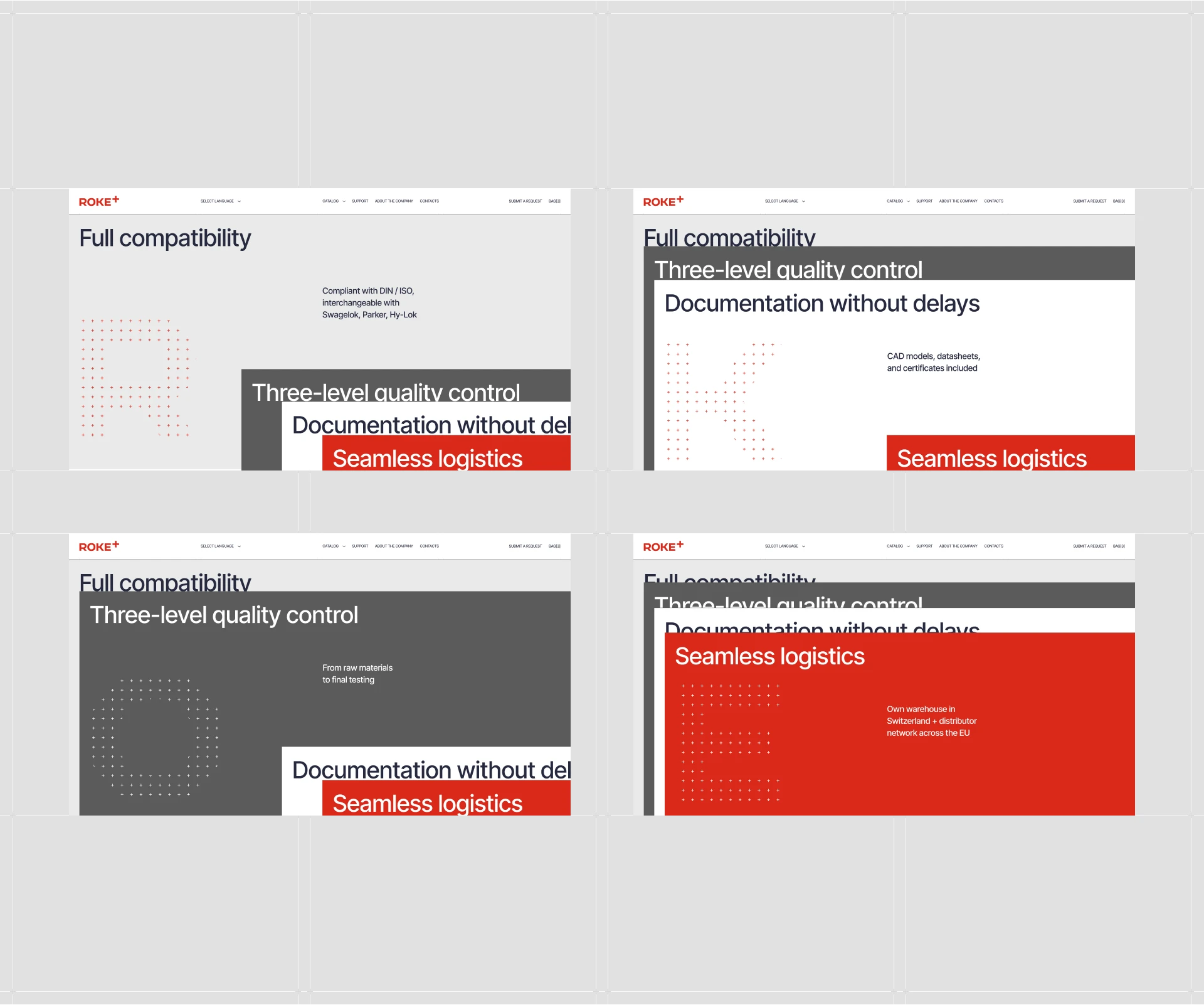 ROKE+ catalogue page