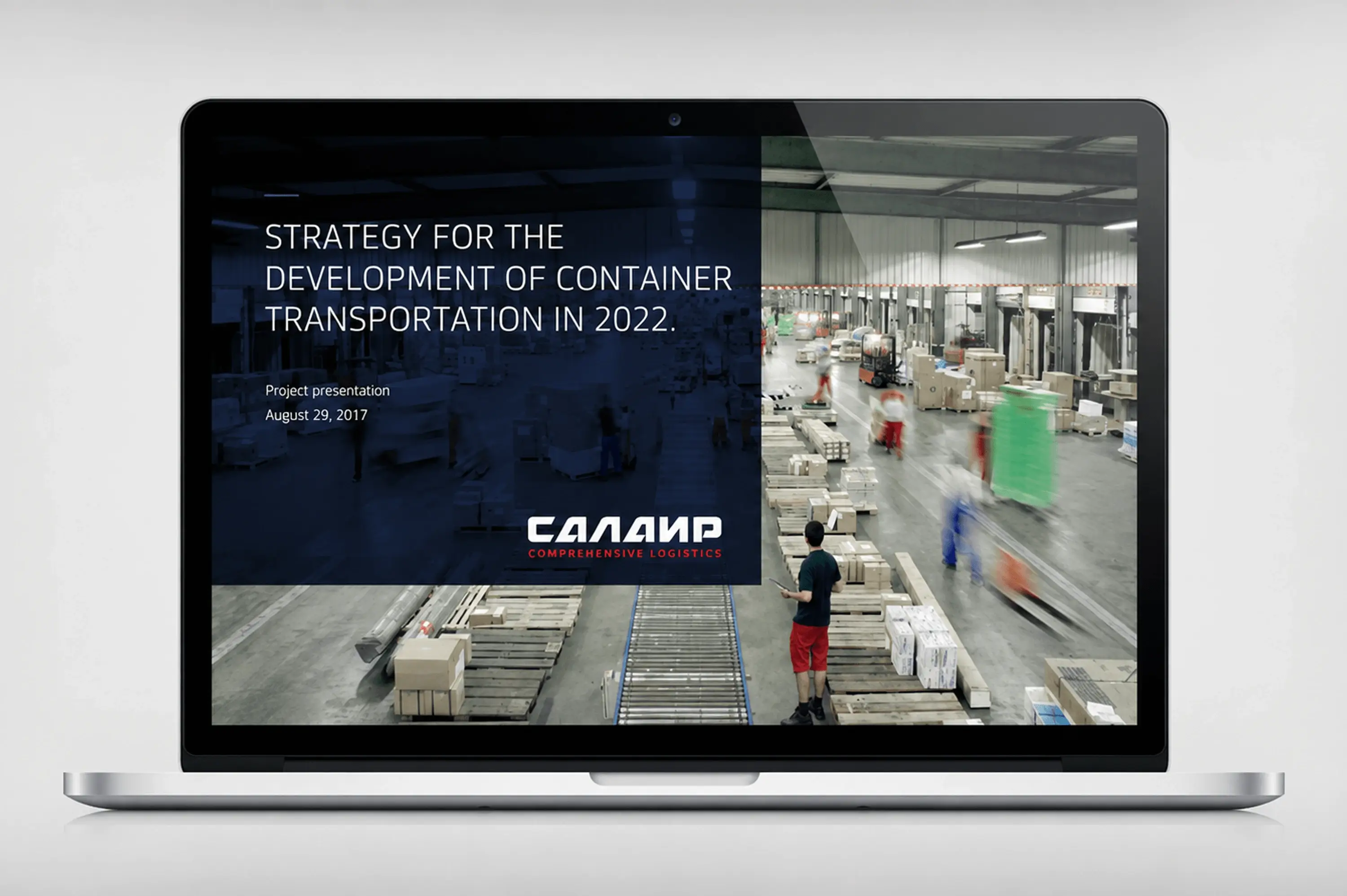 Salair Logistics website design – B2B logistics company digital presence